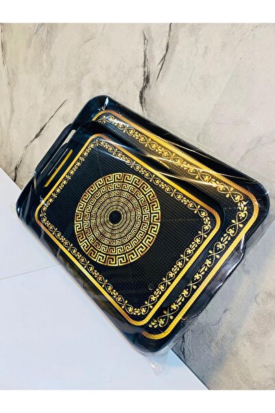 GOLD SRC ÇAY TEPSİSİ 2 Lİ TEPSİ