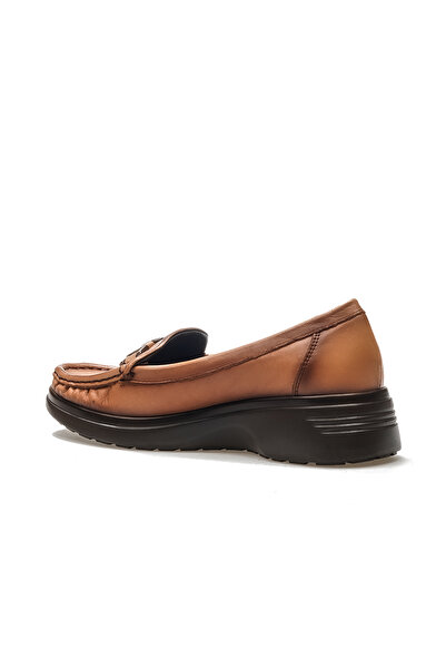 Mammamia Γυναικεία παπούτσια casual από γνήσιο δέρμα - Πόρπη με λεπτομέρειες, άνετα (36-40) Z Tan