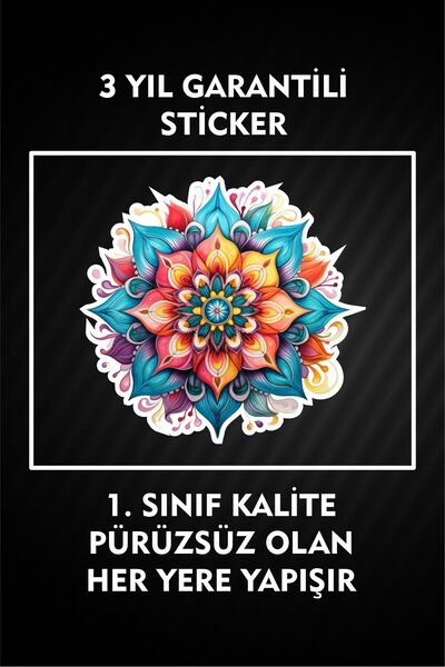3M Mandala nalepnica sa mešovitim printom / Tablet / Laptop / Računar / Autom...