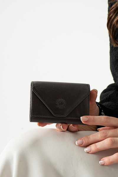 Westpolo Γνήσιο δέρμα Unisex Θήκη Ακορντεόν, Θήκη Επαγγελματικής Κάρτας