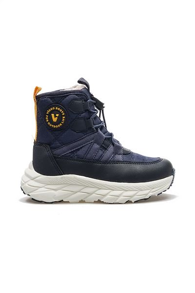 Vicco Vaca Unisex Kids Shearling Daily Boots 24k 943.465 Fk Navy Blue