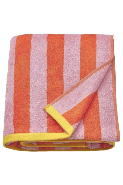 IKEA prosop de baie, portocaliu-roz, 100x150 cm