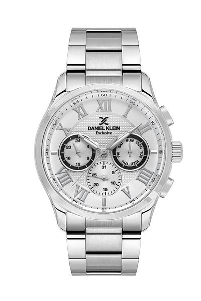 Daniel Klein Dke.1.10644-6 Round Dial Steel Case Metallic Men's Wrist Watch