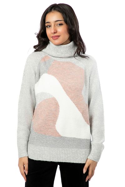 RİNA Winter Wonderland Pullover_2XL_Gray