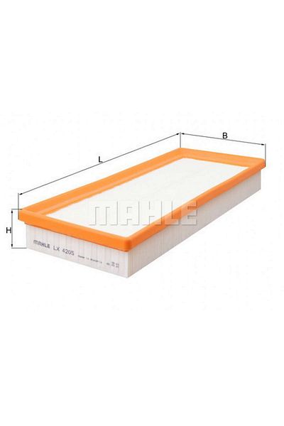 MAHLE Air Filter Mercedes M278 X218 C218 W212 W166 W221 W222 Gnzrz