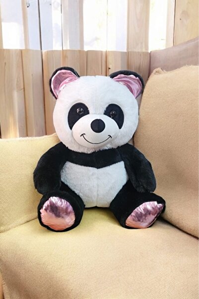 Hey Me Lisa Sevimli Panda 50 cm Peluş Oyuncak Oyun Arkadaşı