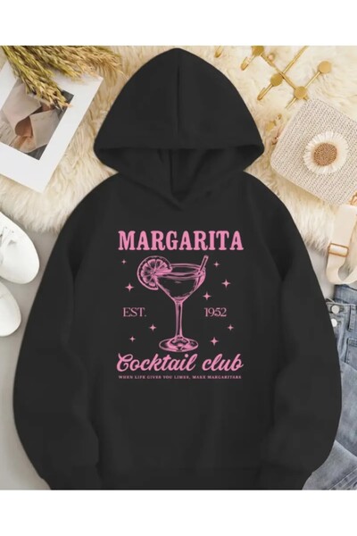Marco Fresco Hanorac de iarnă supradimensionat confortabil cu imprimeu cockta...