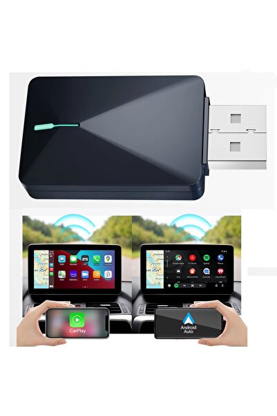 YATE10 Kablosuz Android Auto/Car Play USB Dongle