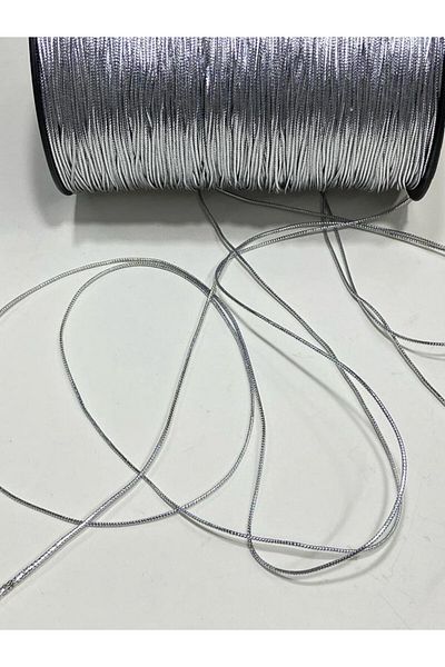 karantuhafiye Monofil rope / silvery rope / decoration and binding rope / 10 meters / Silver