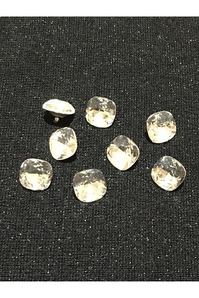 karantuhafiye Stoned Button Blouse Button Square Model Set of 8