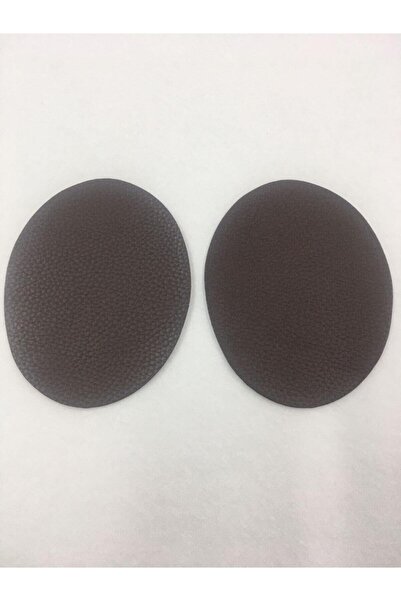 karantuhafiye شعار رقعة الكوع مصنوع من الجلد الصناعي باللون البني