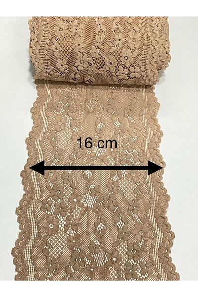 karantuhafiye 1 Meter Lycra Flexible Lace