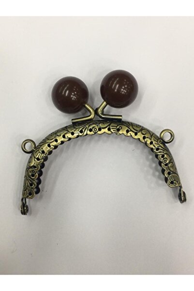 karantuhafiye Bag and Wallet Clip Oval 20 Cm Model with Pearls