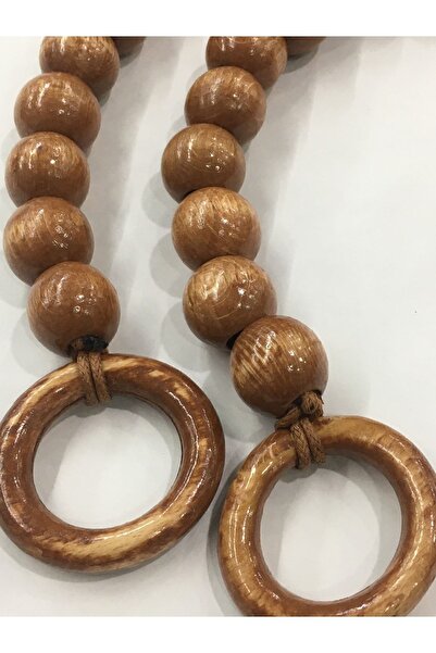 karantuhafiye Bag Handle Wooden Beaded