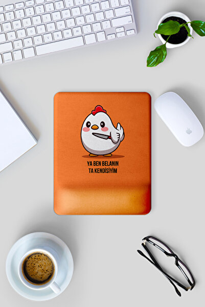 Gizeo Concept Sunt eu însuși Belan Mouse Pad colorat cu suport pentru încheietura mâinii
