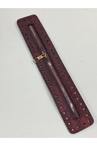 karantuhafiye سحاب جلدي / سحاب حقيبة / غطاء جلدي سميك بسحاب 30 سم