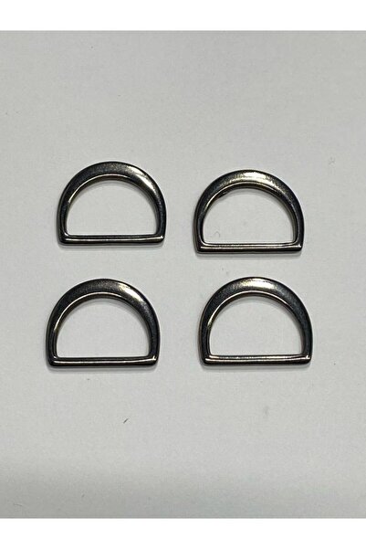 karantuhafiye Δαχτυλίδια τσάντας D Σιδερένια 2 εκ. Σετ 4 τεμαχίων