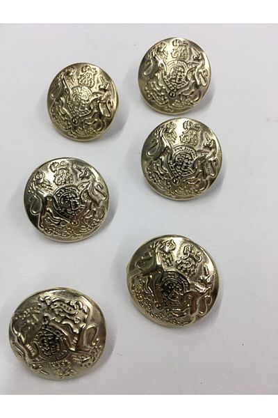 karantuhafiye معطف واق من المطر زر معدني مجموعة من 6