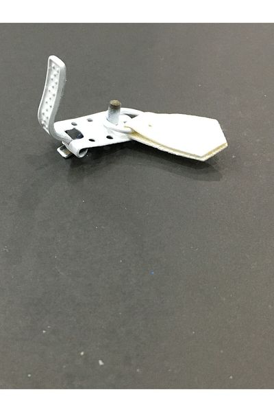 karantuhafiye White Set of 3 Agraf Buckles for Fur and Jacket