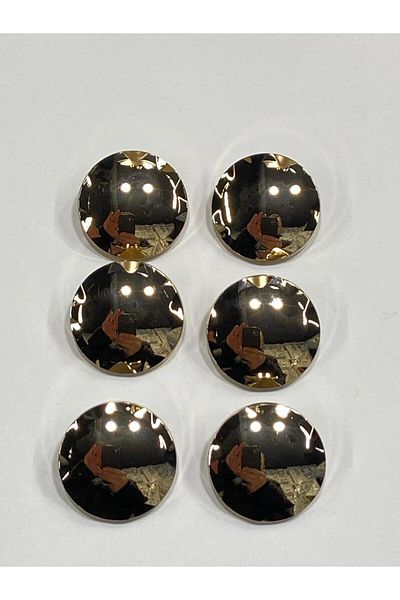 karantuhafiye Metal Button/Trench Coat Jacket Length/ Set of 6/2.3 cm/jx015/Gold