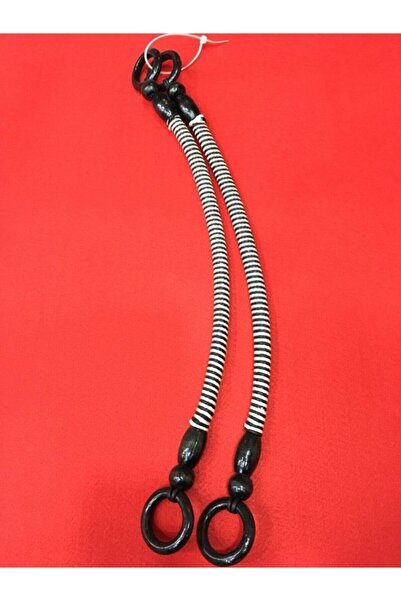 karantuhafiye Çanta Sapı Tahta Boncuklu