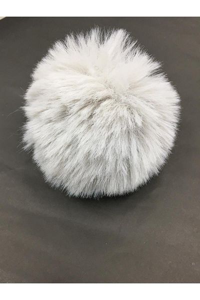 karantuhafiye Pompon / Yumoş Pompon 7 Cm Light Gray