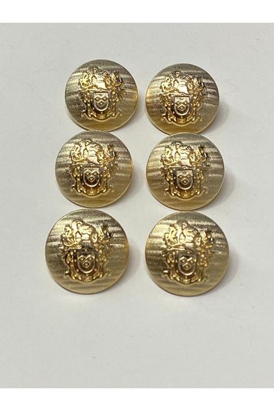 karantuhafiye Trench Coat And Blazer Jacket Button Set Gold 2.3 Cm / Arma model