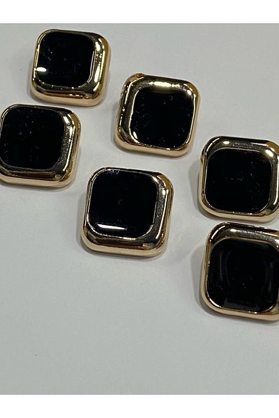 karantuhafiye Metal Button/Trench Coat Jacket Length/ Set of 6/2.2 cm/jx007/Gold