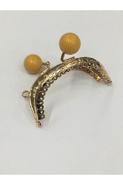 karantuhafiye Κλιπ τσάντας και πορτοφολιού οβάλ 16 εκ. με μοντέλο με πέρλες