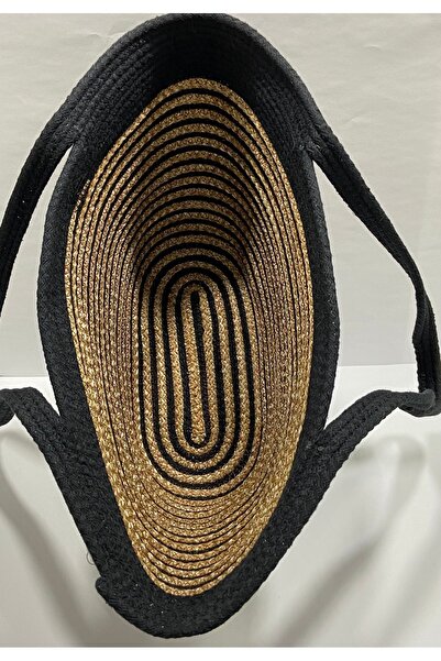 karantuhafiye Αυθεντική Τσάντα ώμου - Τσάντα παραλίας από γιούτα