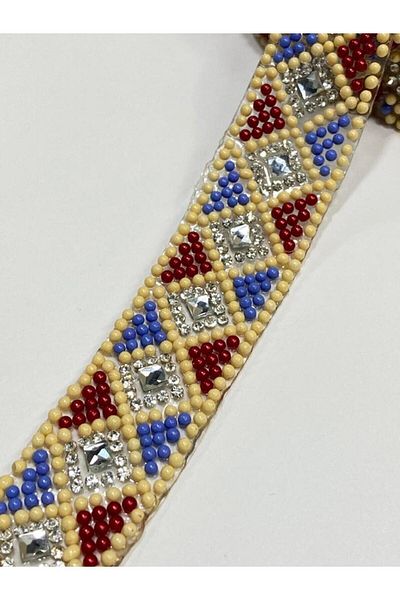 karantuhafiye Stony strip / Iron-on strip / 1 meter