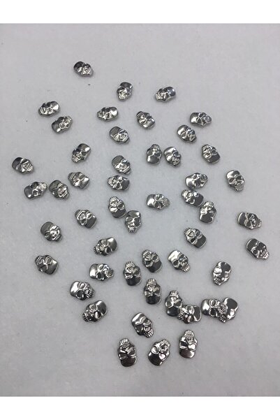 karantuhafiye Ütü Ile Yapışan Metal Kuru Kafa 50 Adet