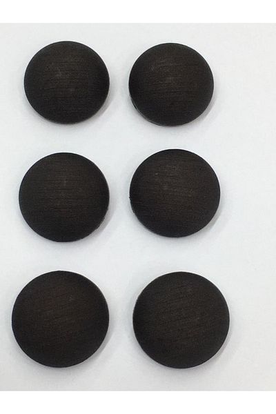 karantuhafiye Italian Mat - Pearl Curved Trench Coat, Coat, Button Set of 6, Dark Brown, 3 cm (Code:3598)