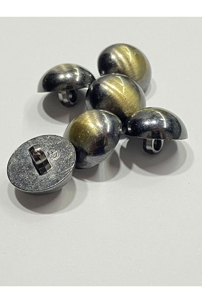 karantuhafiye Cardigan Vest Button / Metalized Oxide / Set of 6