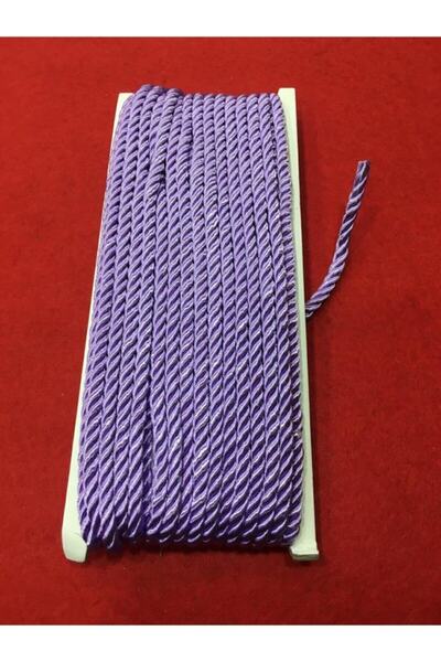 karantuhafiye Μωβ Κορδόνι Φλούς 3,5 χιλιοστά 10 μέτρα