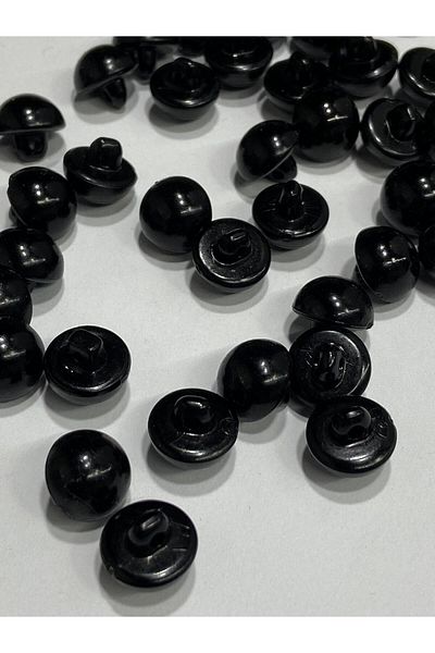 karantuhafiye Black Pearl Button Blouse Button - 20 Pcs