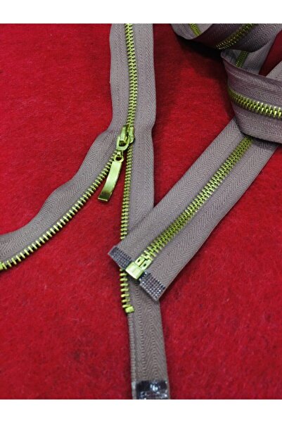 karantuhafiye Σιδερένιο φερμουάρ 100 εκ. Dusty Rose