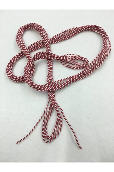 karantuhafiye Κορδόνι Marteniçka Κόκκινο Λευκό Χριστουγεννιάτικο Κορδόνι Πακέ...