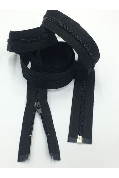 karantuhafiye Абая Цип Средна Дебелина 150 См Черен