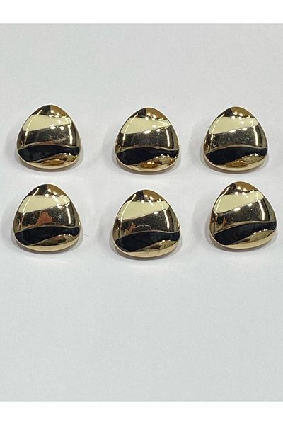 karantuhafiye Metal Button/Trench Coat Jacket Length/ Set of 6/2.3 cm/jx006
