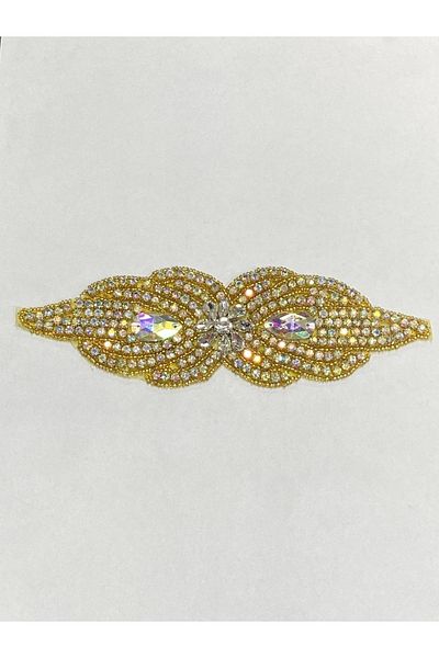 karantuhafiye Stone Applique / Gold Stone Applique