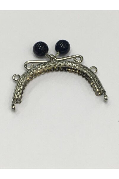 karantuhafiye Овална чанта с мъниста 20 см и клипс за портмоне