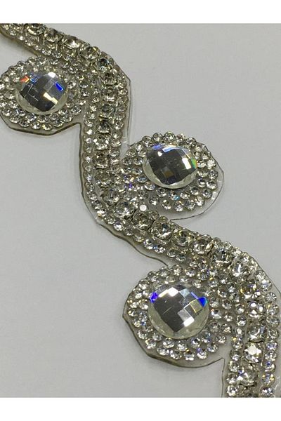 karantuhafiye Iron-on Stone Strip 50 Cm