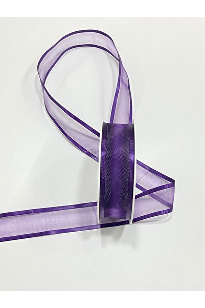 karantuhafiye Κορδέλα από σιφόν απλό - Διακοσμητική, 25 mm, 20 μέτρα