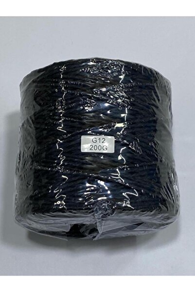 karantuhafiye Χαρτί Κορδόνι / Χαρτί Κορδόνι Μαύρο / 200 γρ