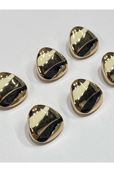 karantuhafiye Metal Button/Cardigan Vest Length/ Set of 6/1.8 cm/jx006