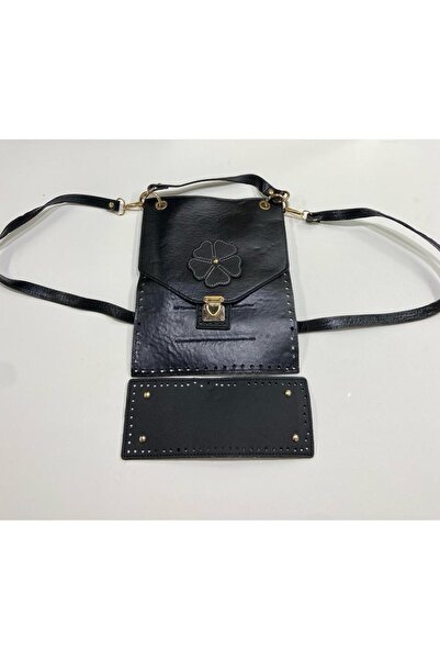 karantuhafiye Σετ πλεξίματος χειρός και σακίδιο πλάτης / Τεχνητό δέρμα