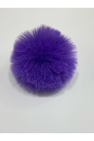 karantuhafiye Ponpon / Yumoş Ponpon 7 Cm Mor