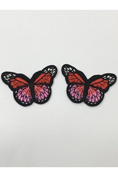 karantuhafiye شعار Kelebek صغير الحجم / شعار قابل للكي على النقل