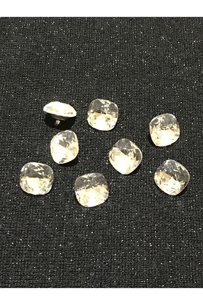 karantuhafiye Stoned Button Blouse Button Square Model Set of 8